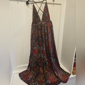 SHEIN Multicolor Paisley Dress